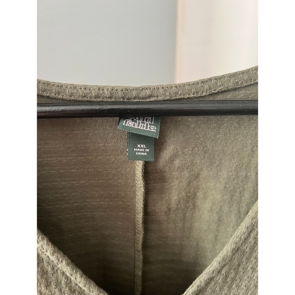 Wild Fable Olive Green Long Sleeve Puff Shoulders Bodysuit Size XXL NWOT - Picture 5 of 6